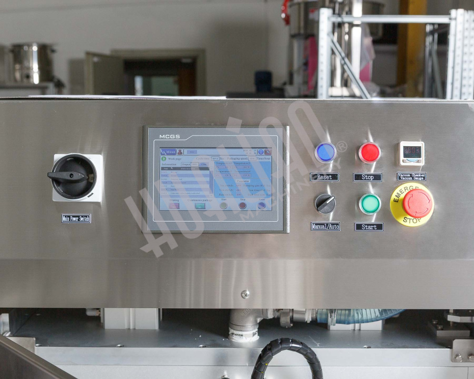 Автоматический запайщик лотков с функцией вакуумной газации HVT-450A/2 V2 (нерж., лоток 187*137) Hualian - Купить с доставкой по всему Казахстану