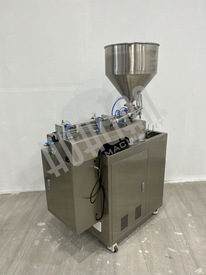 Мини дой-пак линия с поршневым дозатором для пакетов с зип-локом HLDX-9018G Hualian - Купить с доставкой по всему Казахстану