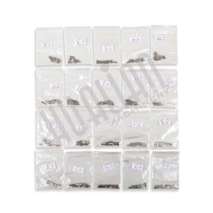 Комплект литер для MY-300A (литеры С.А.О,П,Е,Т,Р,Б,У,Г,К,И,Й,М,Л,Ь,Н,Ч,Ы, " - каждых по 10шт) Hualian - Купить с доставкой по всему Казахстану