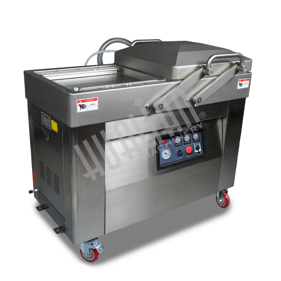 Вакуумный упаковщик HVC-610S/2A-G (DZQ-610/2SA) (нерж., газ, обрезка) Hualian - Купить с доставкой по всему Казахстану