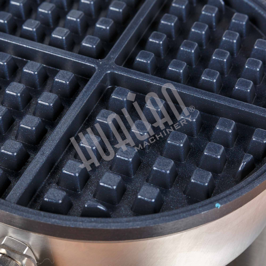 Вафельница для объемных вафель HWB-2 (2 секции, круг) Hualian - Купить с доставкой по всему Казахстану