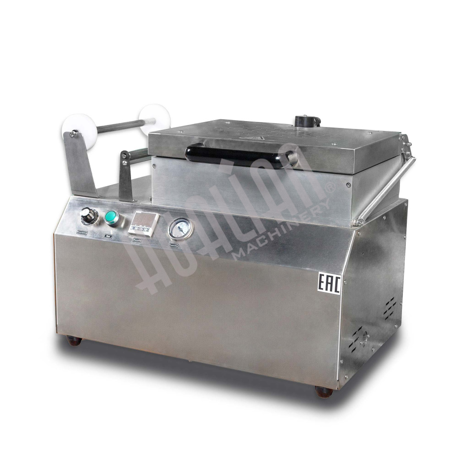 Скин упаковочная машина HLV-300VST NEW  (210*148*55мм, матрица на 2 лотка) Hualian - Купить с доставкой по всему Казахстану