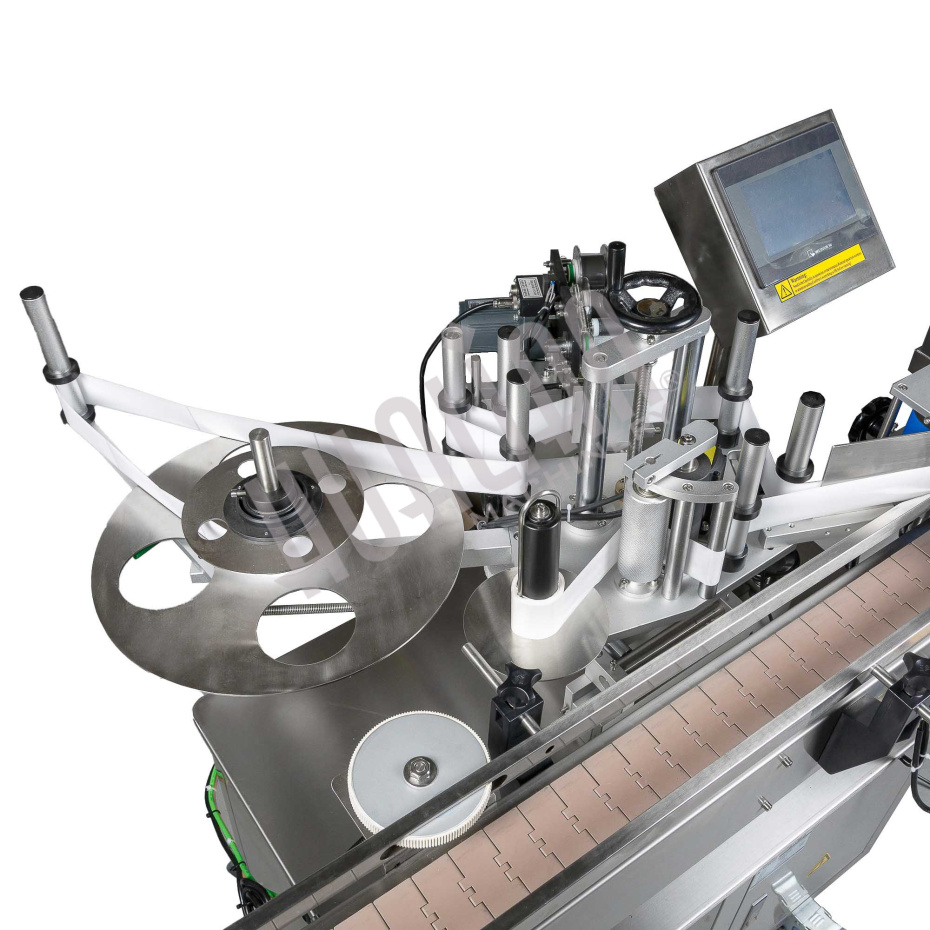 Напольный автоматический этикетировщик для круглой тары с датером HLMT-200D Hualian - Купить с доставкой по всему Казахстану