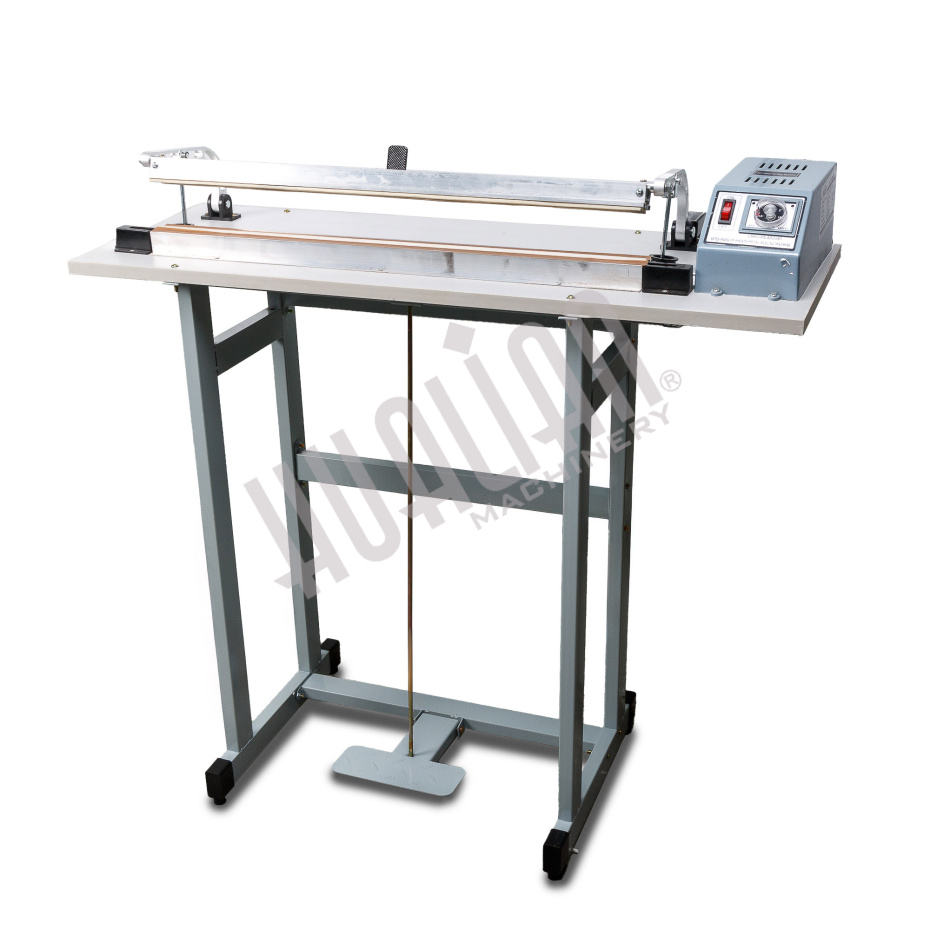 Ножной импульсный запайщик с обрезкой SFTD-600 Hualian - Купить с доставкой по всему Казахстану