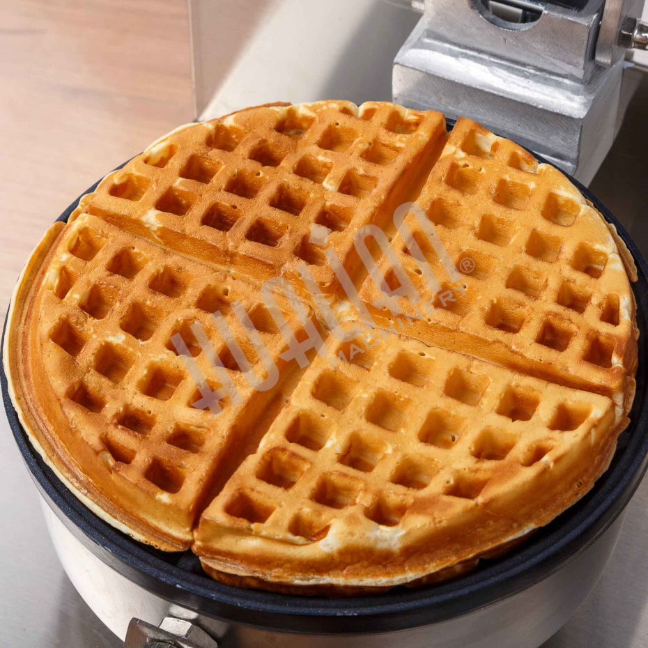 Вафельница для объемных вафель HWB-2 (2 секции, круг) Hualian - Купить с доставкой по всему Казахстану