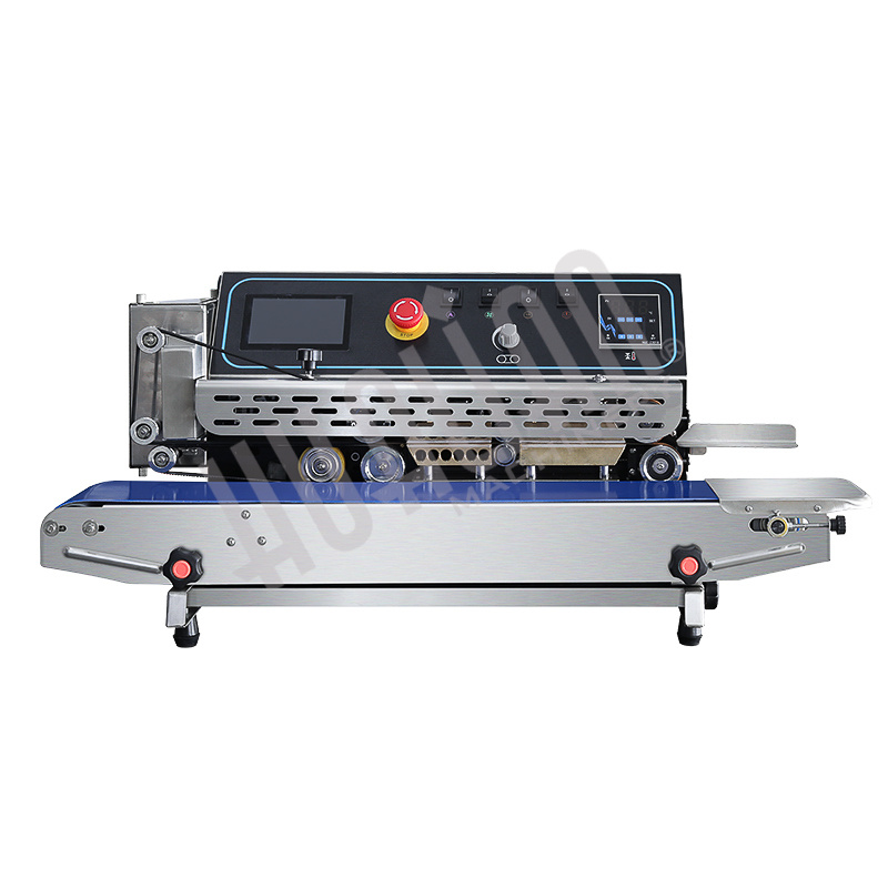 Горизонтальный конвейерный запайщик FRP-770I SS (нерж, каплеструйный принтер)