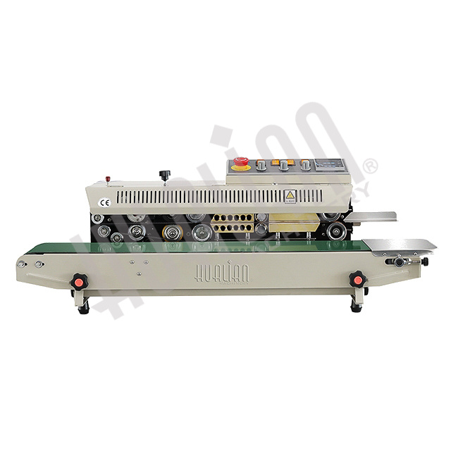 Роликовый конвейерный запайщик горизонтальный FRBM-810I SS (нерж.) Hualian - Купить с доставкой по всему Казахстану