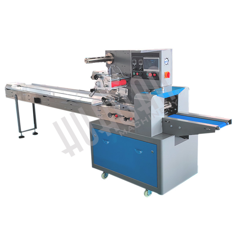 Горизонтальная упаковочная машина DXDZ-250B NEW (2 ножа, bag L 65-190 mm, S 200 mm, H-40 mm) Hualian - Купить с доставкой по всему Казахстану