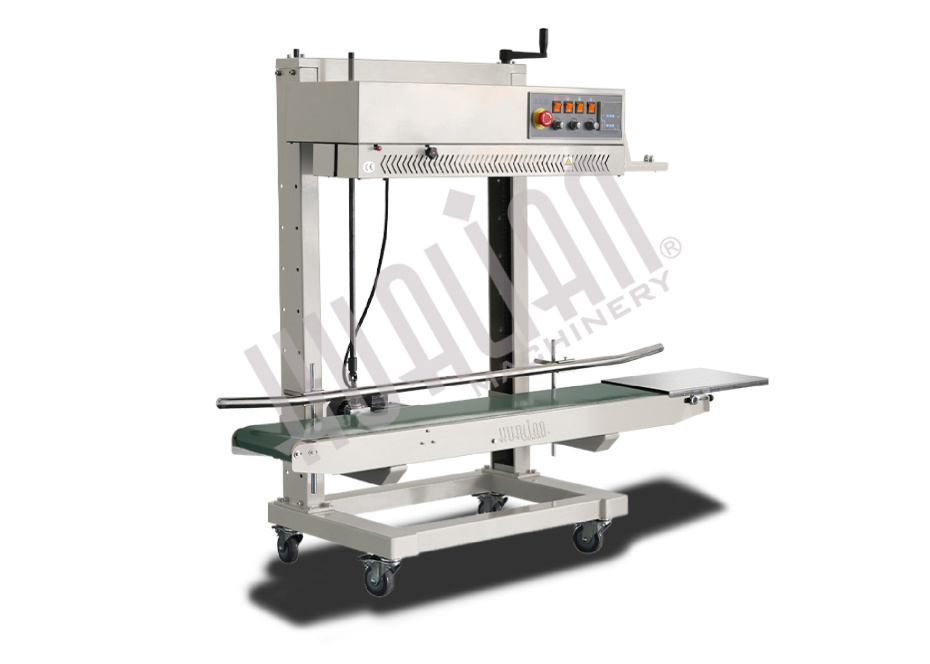 Роликовый конвейерный запайщик FRCM-1120L (крашеный корпус, с датером) Hualian - Купить с доставкой по всему Казахстану