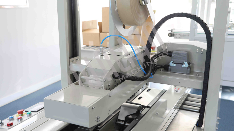 Автоматический заклейщик коробов с активируемой водой лентой FXW-6050 Hualian - Купить с доставкой по всему Казахстану