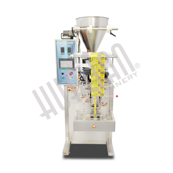 Автоматическая фасовочно-упаковочная машина DXDK-320RH-E (нерж., сашет 75*90 мм, 25-35 мл, W пленки 150 мм, датер в губках, насечка, зубч. нож.) Hualian - Купить с доставкой по всему Казахстану