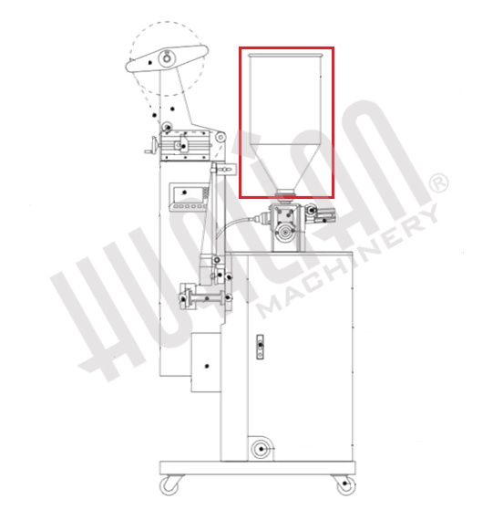 Бункер с мешалкой для DXDG-50II Hualian - Купить с доставкой по всему Казахстану