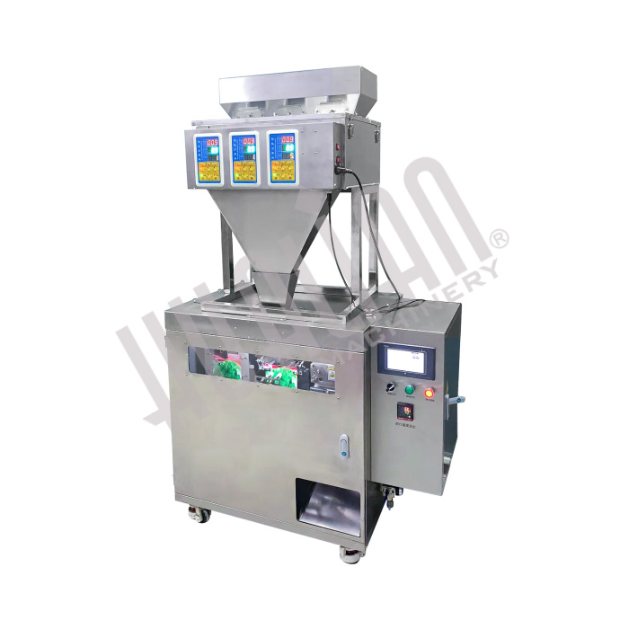 Мини дой-пак линия с весовым дозатором для пакетов с зип-локом HLDX-500 Hualian - Купить с доставкой по всему Казахстану