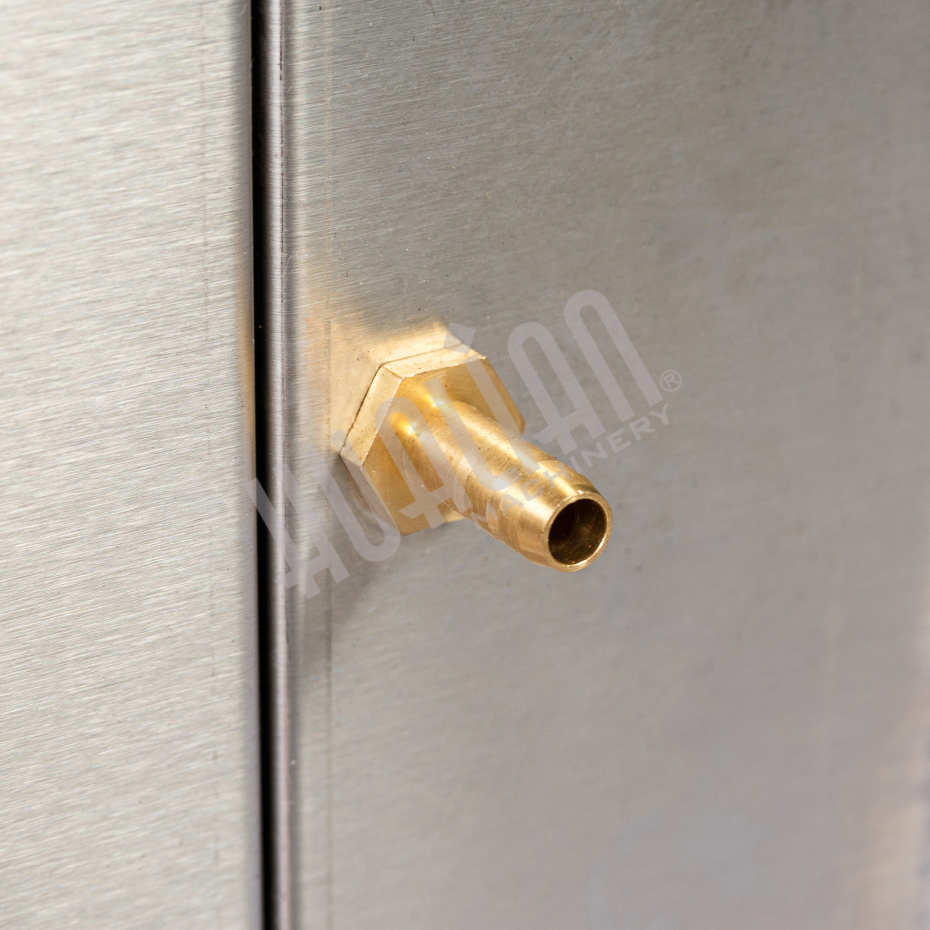 Напольная двухкамерная вакуум-упаковочная машина DZQ-500/2SB SS (нерж., газ) Hualian - Купить с доставкой по всему Казахстану