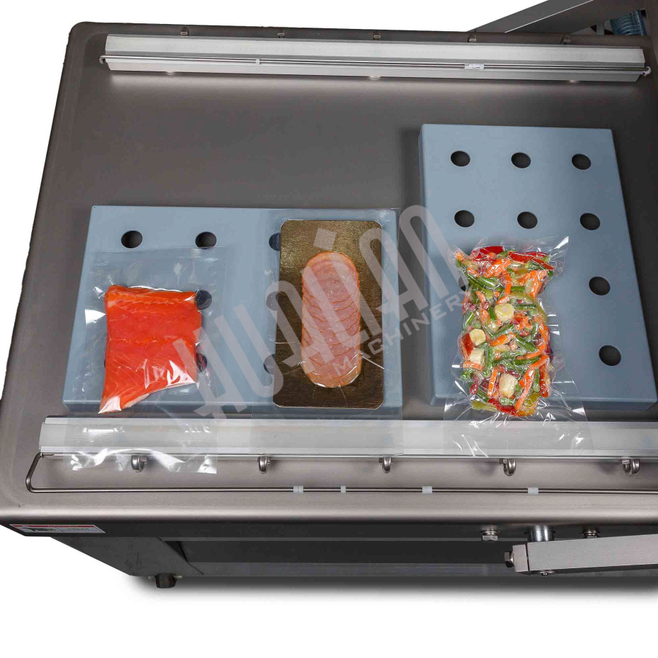 Напольный вакуумный упаковщик HVC-720S/2B-G (нерж., газ, обрезка, эл панель) Hualian - Купить с доставкой по всему Казахстану