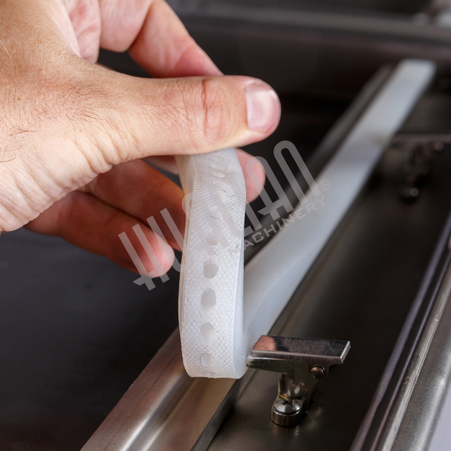 Напольная двухкамерная вакуум-упаковочная машина DZQ-500/2SB SS (нерж., газ) Hualian - Купить с доставкой по всему Казахстану