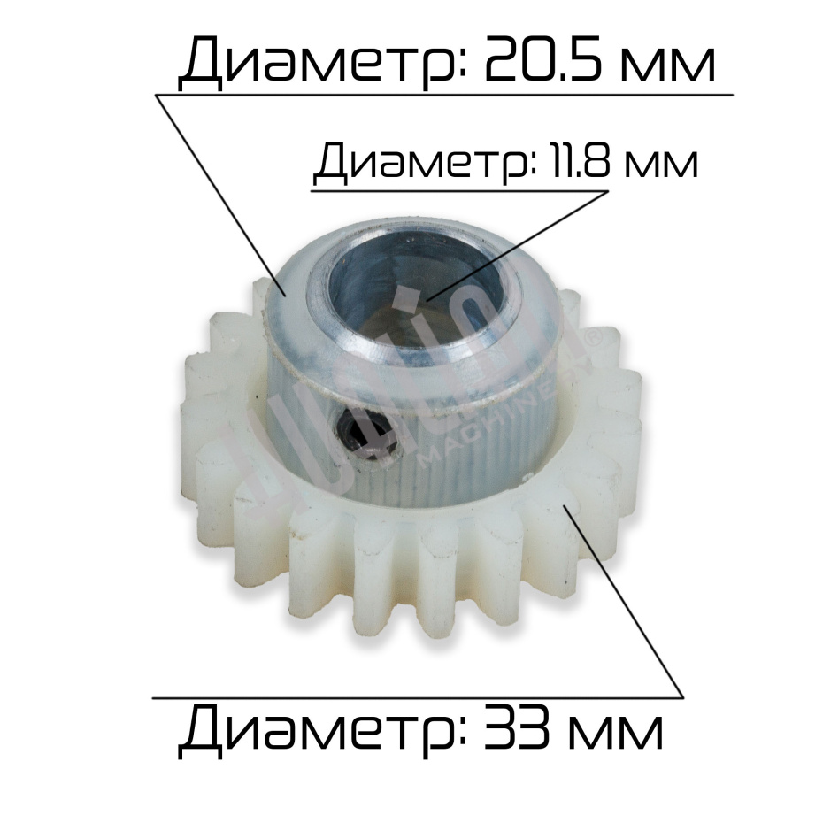 Шестерня привода для MY-380F (20TØ12) Hualian - Купить с доставкой по всему Казахстану