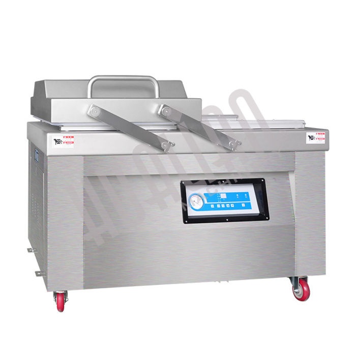 Напольная двухкамерная вакуум-упаковочная машина EV-62 (нерж) Hualian - Купить с доставкой по всему Казахстану