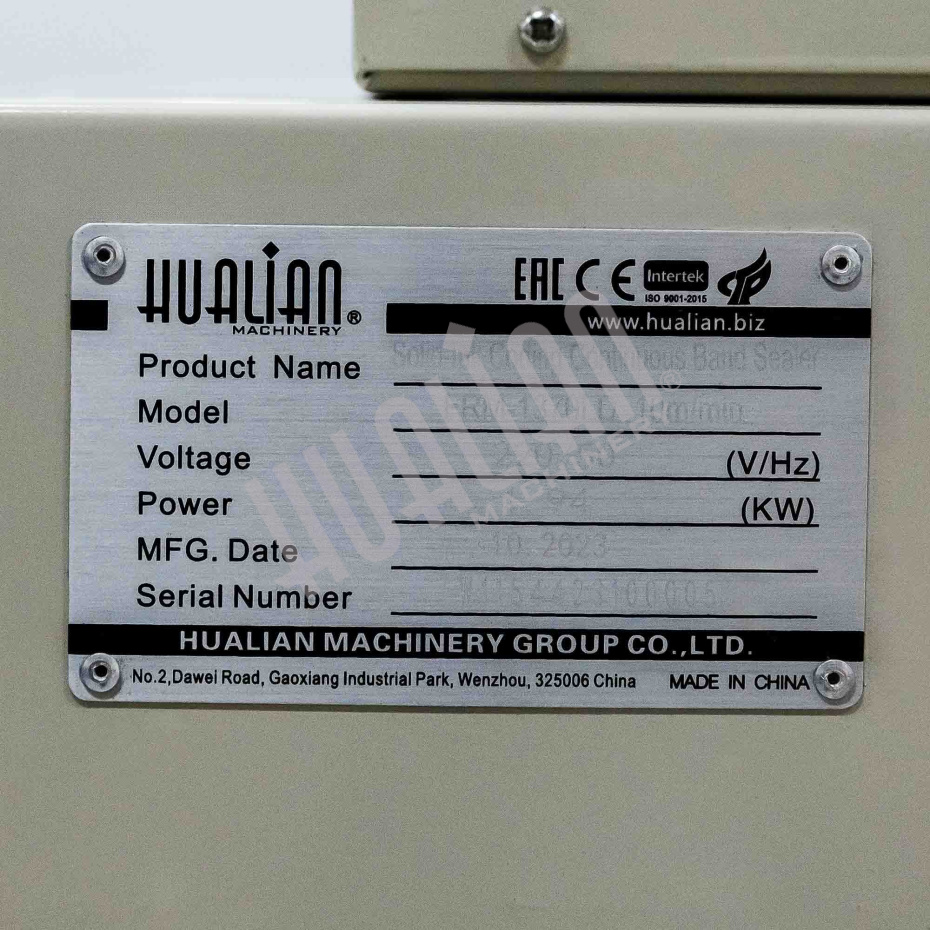 Роликовый конвейерный запайщик FRM-1370LD Hualian - Купить с доставкой по всему Казахстану