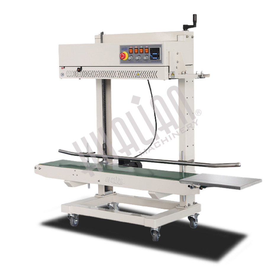 Роликовый конвейерный запайщик FRCM-1120L (крашеный корпус, с датером) Hualian - Купить с доставкой по всему Казахстану