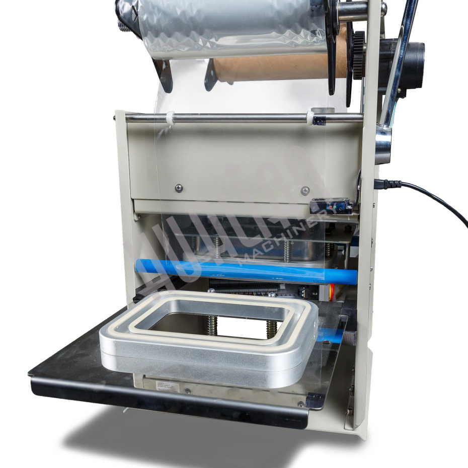 Полуавтоматический запайщик лотков HL-95B (187х137 мм) (фигурная матрица) Hualian - Купить с доставкой по всему Казахстану