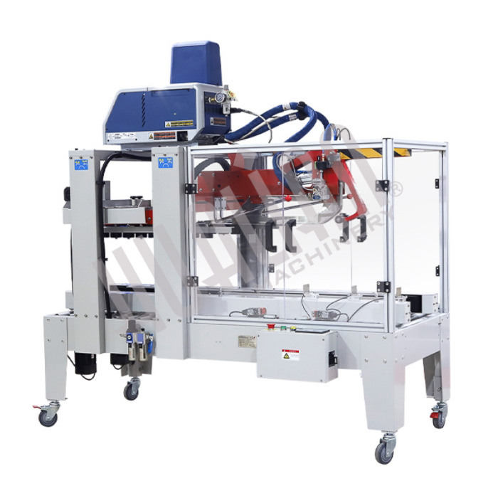 Автоматический заклейщик коробов FXJ-5050ZBR с нанесением клея-расплава Hualian - Купить с доставкой по всему Казахстану