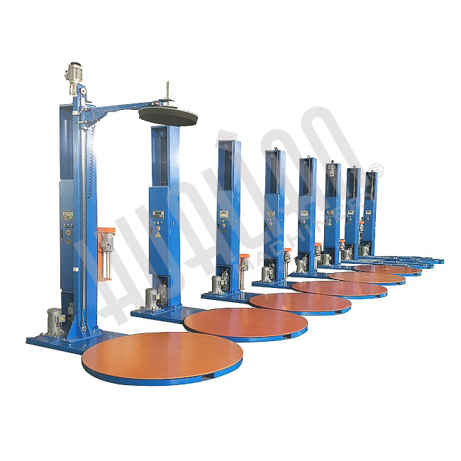 Паллетоупаковщик HL-1650P Pro с моторизированной кареткой с престрейчем и прижимом Hualian - Купить с доставкой по всему Казахстану