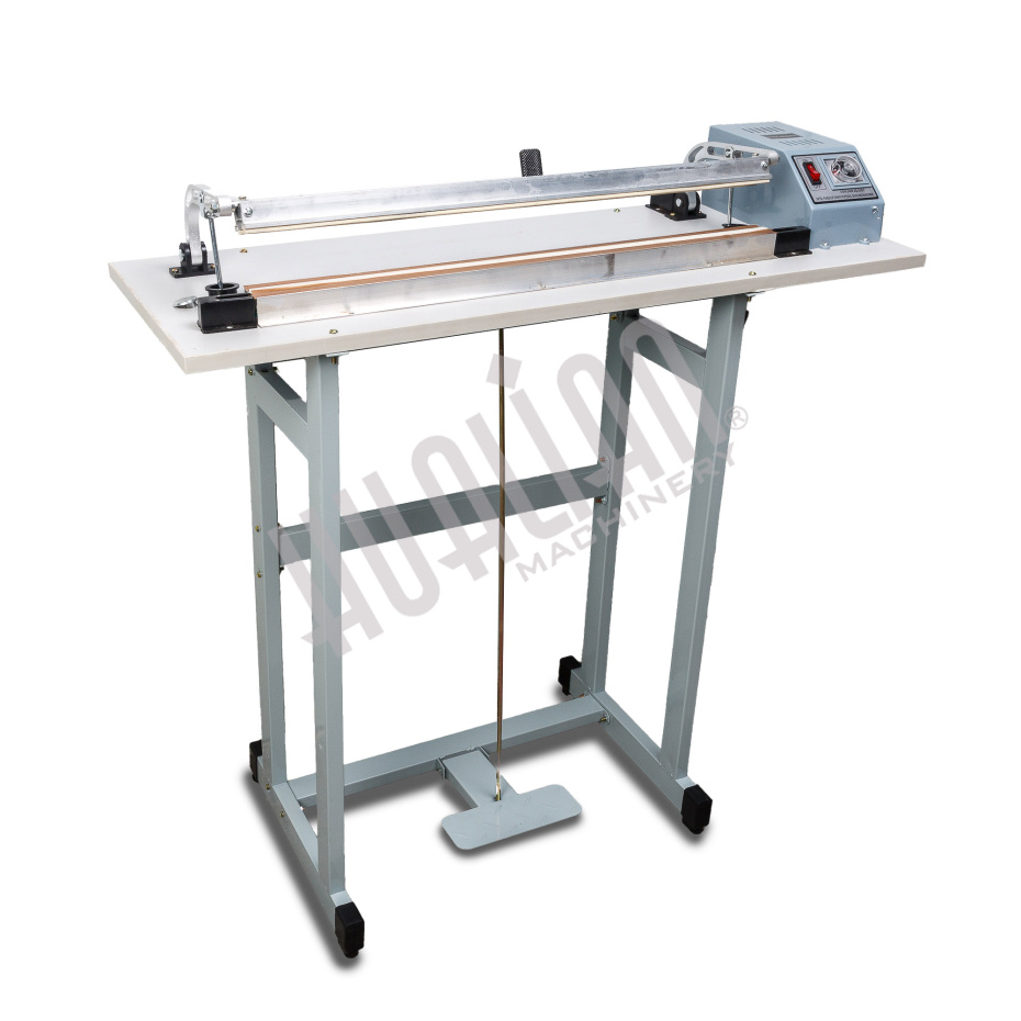 Ножной импульсный запайщик с обрезкой SFTD-600 Hualian - Купить с доставкой по всему Казахстану