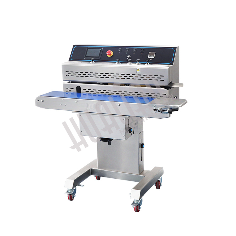 Горизонтальный конвейерный запайщик FRP-1120W (нерж, каплеструйный принтер) Hualian - Купить с доставкой по всему Казахстану