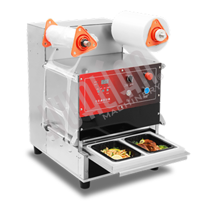 Автоматический запайщик  лотков HLS-300TA  (187*137*80, 2  лотка за цикл) Hualian - Купить с доставкой по всему Казахстану