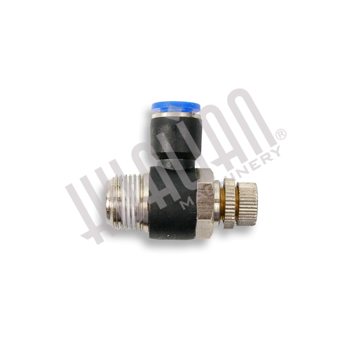 Фитинг с дросселем от пневмоцилиндра LPF-1000T (G3/8, 8 мм) Hualian - Купить с доставкой по всему Казахстану