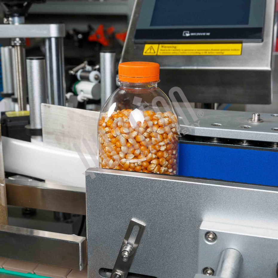 Напольный автоматический этикетировщик для круглой тары с датером HLMT-200D Hualian - Купить с доставкой по всему Казахстану