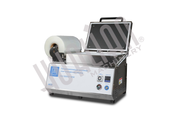 Скин-упаковочная машина HLV-300VST NEW на два лотка (глубина лотка 55 мм) Hualian - Купить с доставкой по всему Казахстану