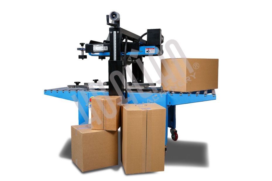 Полуавтоматический заклейщик коробов FXJ-6050С Hualian - Купить с доставкой по всему Казахстану