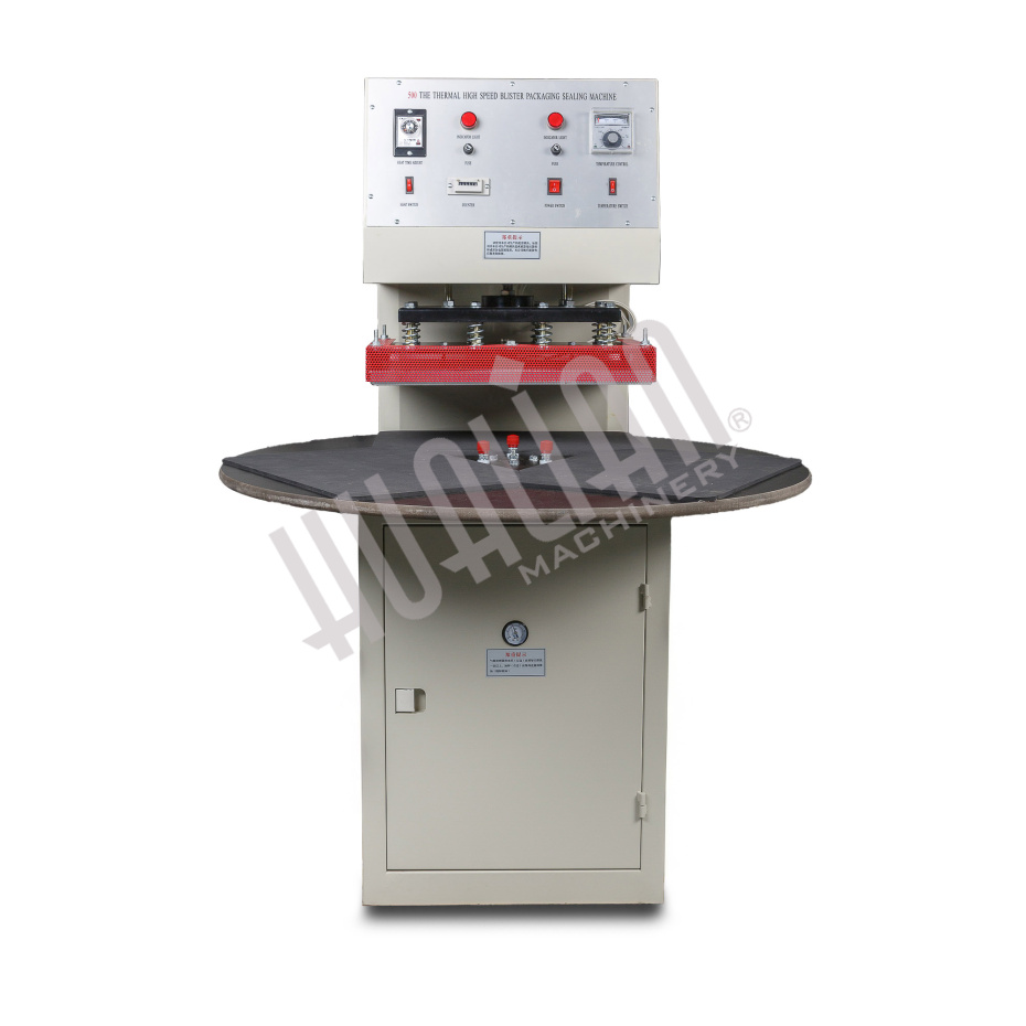 Блистер упаковочная машина (верхний нагрев) XBF-500S Hualian - Купить с доставкой по всему Казахстану