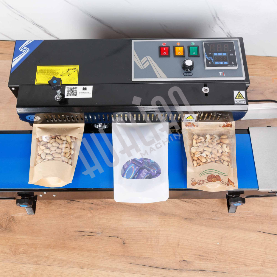 Роликовый (конвейерный) запайщик с правой подачей FRD-750E (горизонт.) Hualian - Купить с доставкой по всему Казахстану