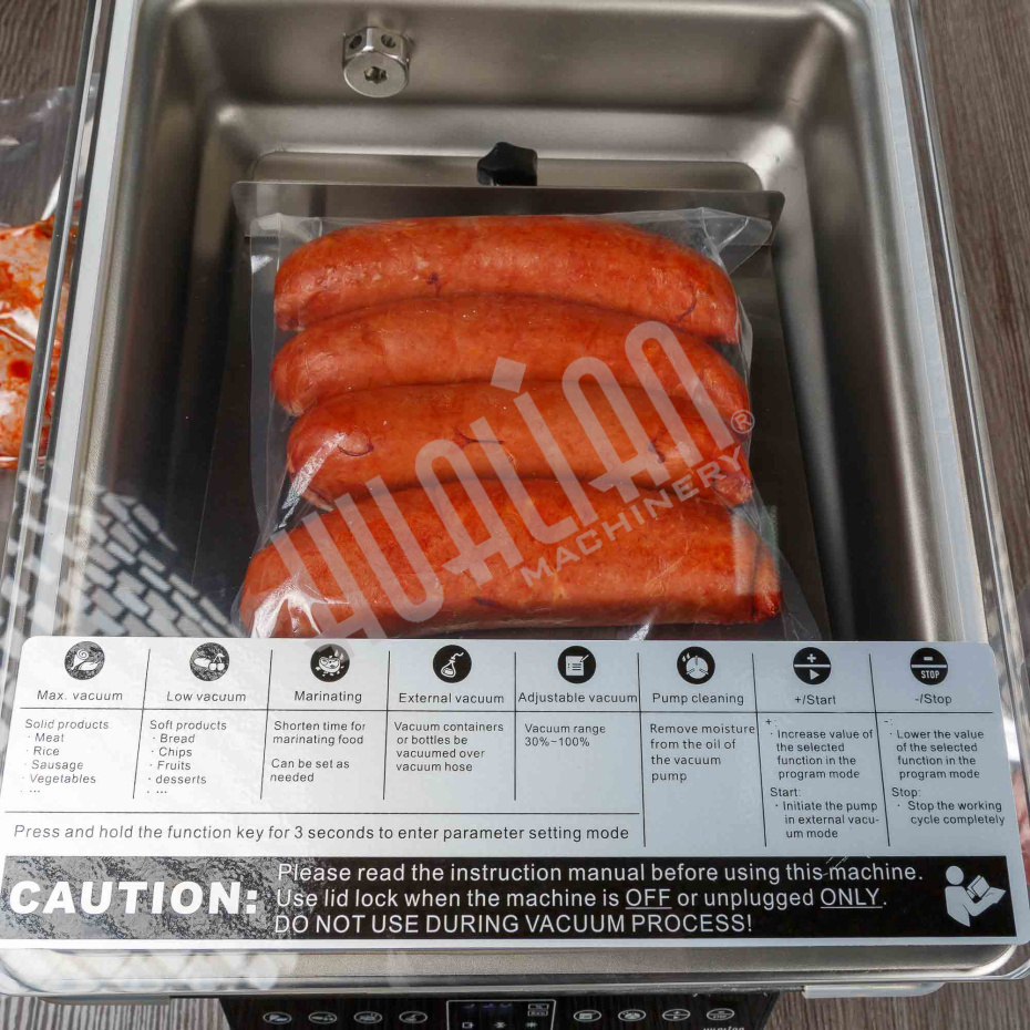 Настольный вакуумный упаковщик HVC-210T/1D (нерж.) Hualian - Купить с доставкой по всему Казахстану