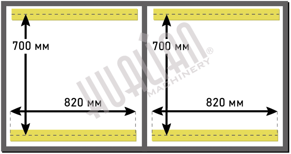 Напольный вакуумный упаковщик HVC-820S/2B (нерж., обрезка) Hualian - Купить с доставкой по всему Казахстану