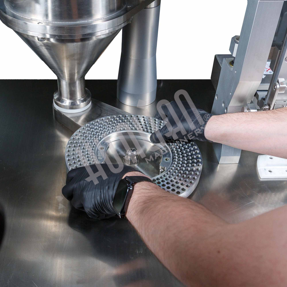 Полуавтоматическая машина для наполнения капсул CGN208-DE (капсула 00, автомат. способ блокировки) Hualian - Купить с доставкой по всему Казахстану