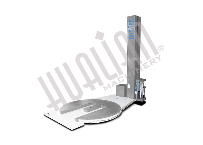 Паллетоупаковщик HL-1650F Economical с E-платформой с моторизированной кареткой с престрейчем Hualian - Купить с доставкой по всему Казахстану