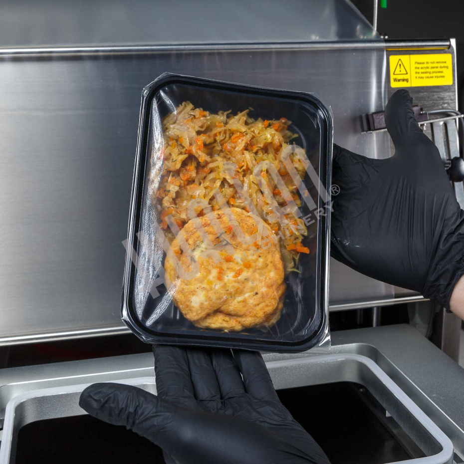 Запайщик лотков с газонаполнением HLV-450T Hualian - Купить с доставкой по всему Казахстану