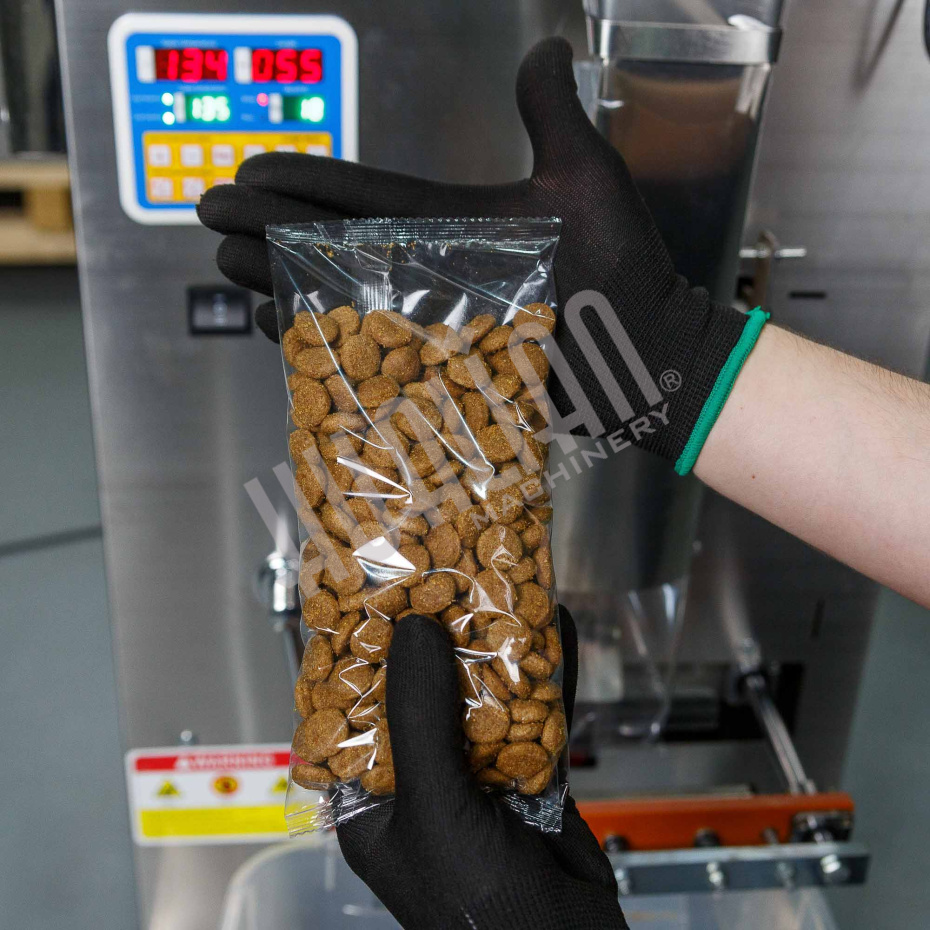 Автоматическая фасовочно-упаковочная машина DXDK-500 NEW (пакет подушка, ширина пленки 260 мм) Hualian - Купить с доставкой по всему Казахстану