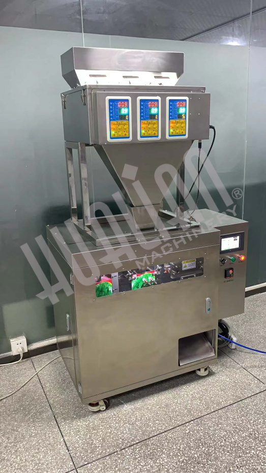 Мини дой-пак линия с весовым дозатором для пакетов с зип-локом HLDX-500 Hualian - Купить с доставкой по всему Казахстану