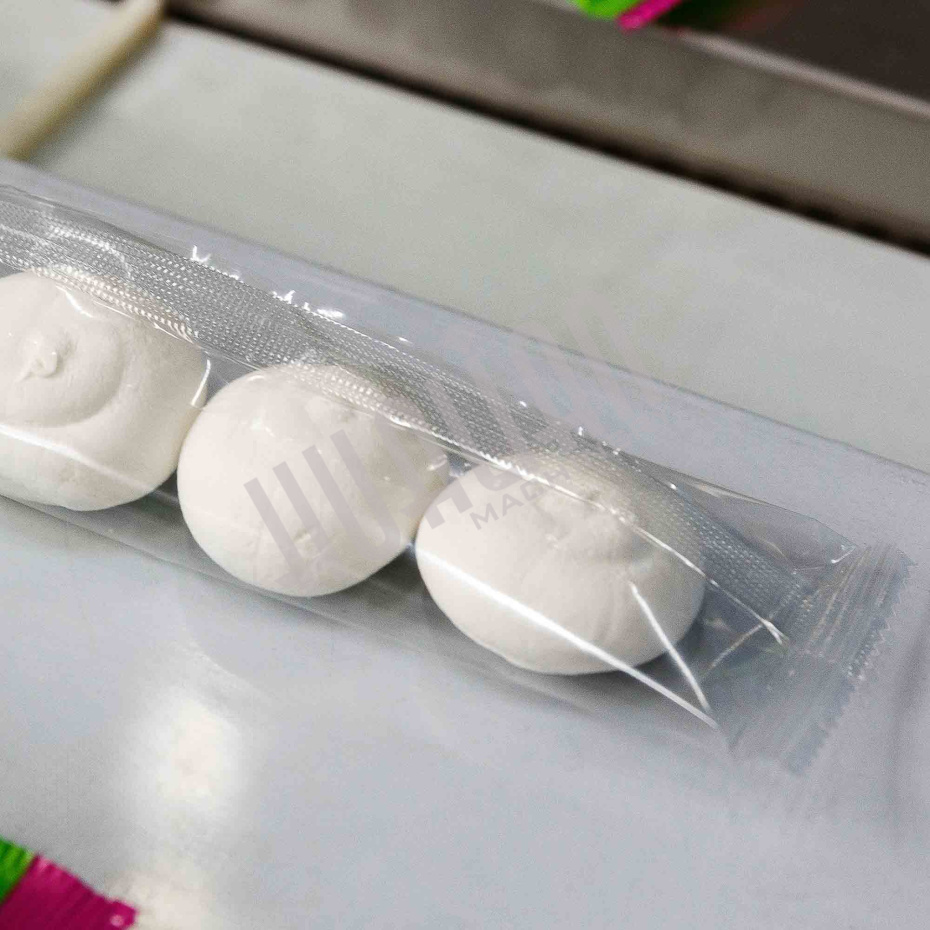 Горизонтальная упаковочная машина DXDZ-250XD  (H-40мм, bag L 65-190mm, S 200mm, регулируемый формирователь, вставки в транспортере) Hualian - Купить с доставкой по всему Казахстану