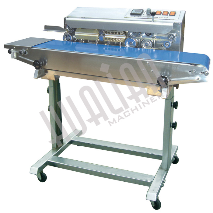 Роликовый конвейерный запайщик горизонтальный на консоли FR-770III Hualian - Купить с доставкой по всему Казахстану