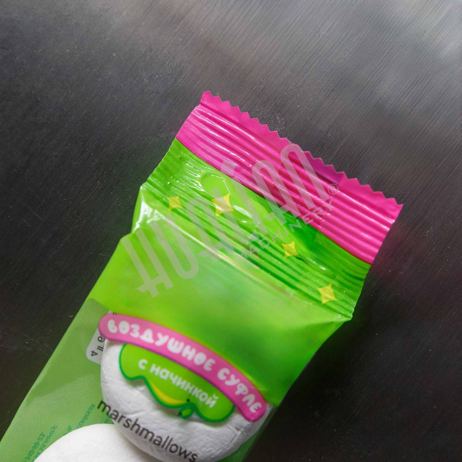 Горизонтальная упаковочная машина DXDZ-250XD  (H-40мм, bag L 65-190mm, S 200mm, регулируемый формирователь, вставки в транспортере) Hualian - Купить с доставкой по всему Казахстану