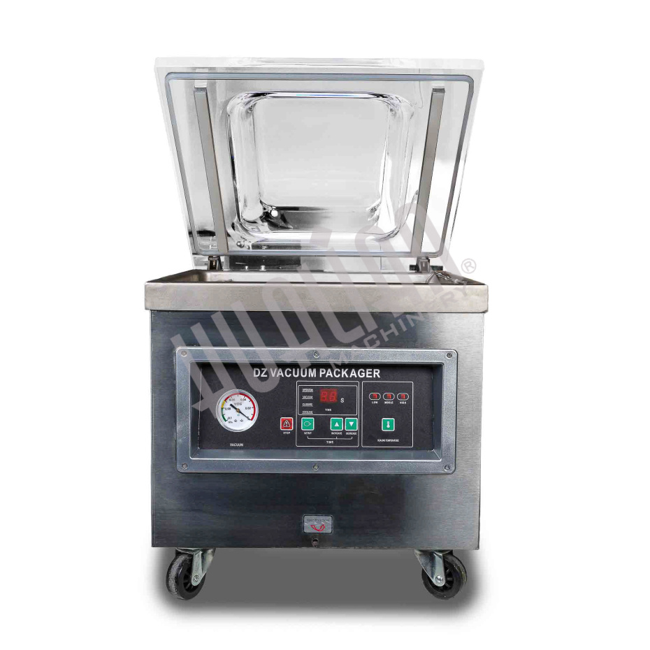 Настольный вакуумный упаковщик DZQ-400/2T (нерж., газ) Hualian - Купить с доставкой по всему Казахстану