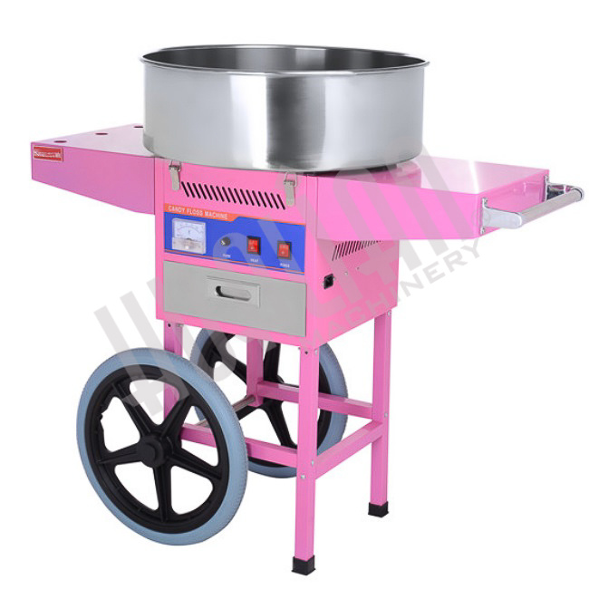 Аппарат для производства сахарной ваты HEC-03C (с тележкой) Hualian - Купить с доставкой по всему Казахстану