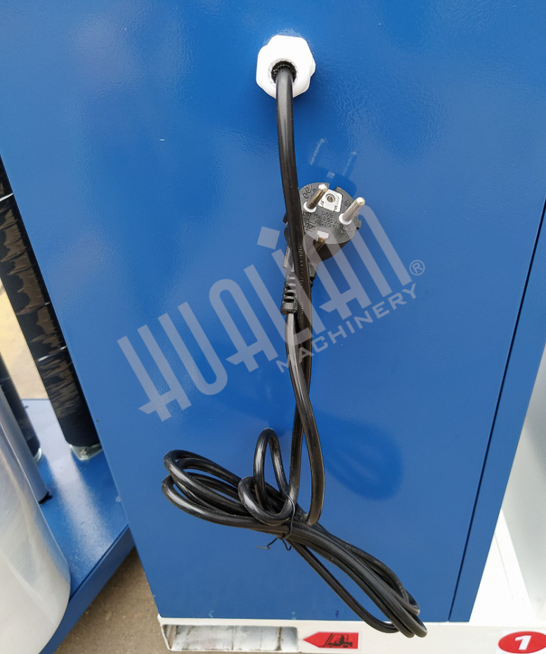 Паллетоупаковщик HL-1500P Pro с моторизированной кареткой с престрейчем и прижимом Hualian - Купить с доставкой по всему Казахстану