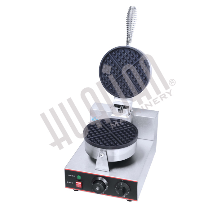 Вафельница для объемных вафель HWB-1 (1 секция, круг) Hualian - Купить с доставкой по всему Казахстану